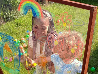 Арт-методика «Прозрачный мольберт – окно в дивный мир»?